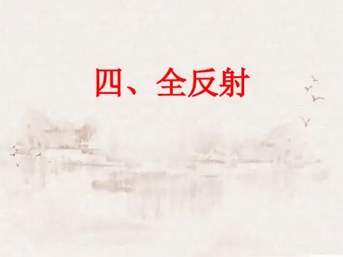 全反射PPT精品课件