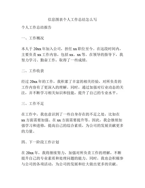 信息图表个人工作总结怎么写