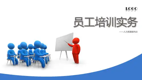 人力资源部内训之员工培训实务PPT课件模板