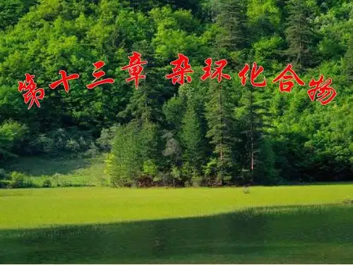 第十三章 杂环化合物