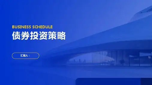 债券投资策略