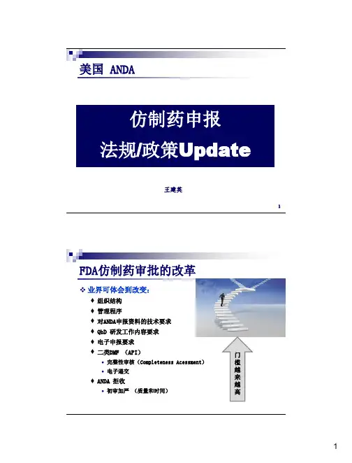 王建英_美国仿制药ANDA申报的法规和政策变化