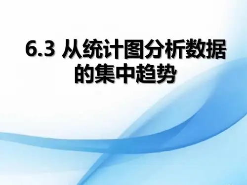 《从统计图分析数据的集中趋势》数据的分析  优秀PPT课件