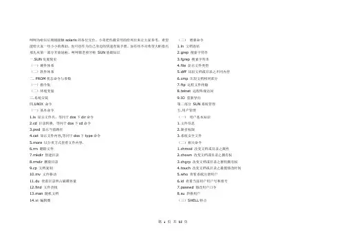 Solaris入门初步
