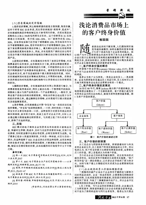 浅论消费品市场上的客户终身价值
