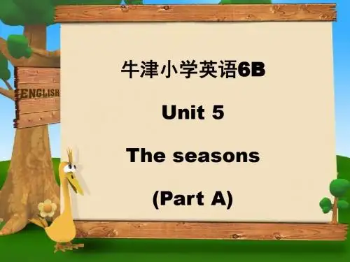 六年级英语The-seasons课件12