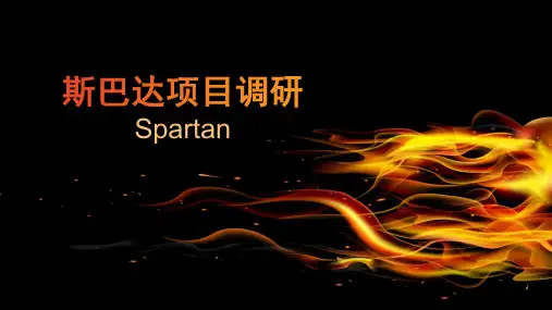 斯巴达勇士赛项目调研2021版