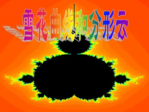 8.7雪花曲线与分形云