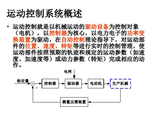 01-运动控制系统概述