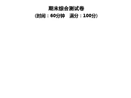 第八章 期末综合测试卷—2020年秋季九年级物理上册(教科版)(共39张PPT)