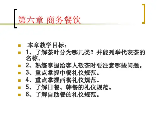 商务礼仪(第六章)