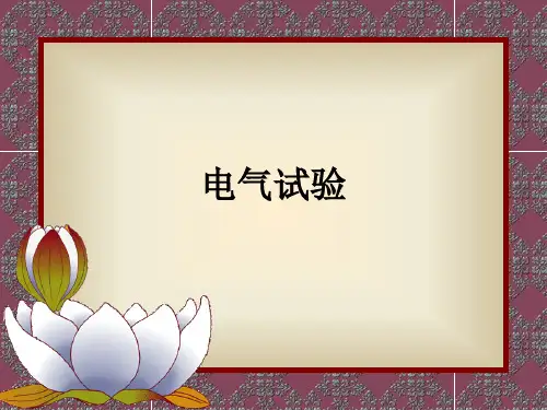 电气试验