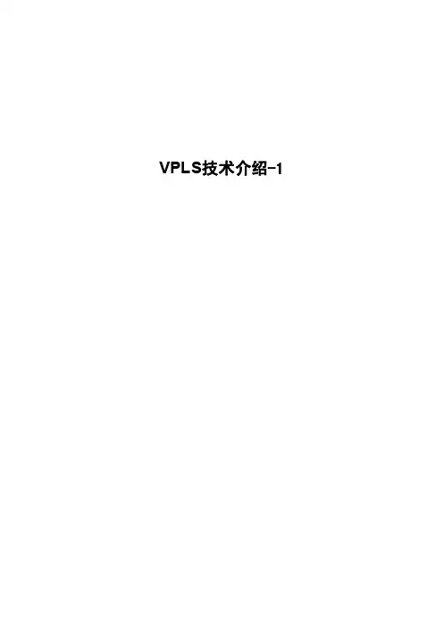 VPLS技术介绍-1