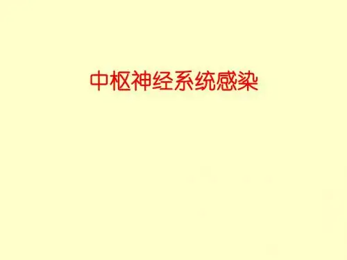 《中枢神经系统感染》PPT课件