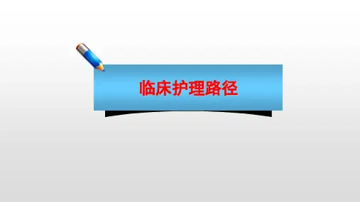 护理临床路径