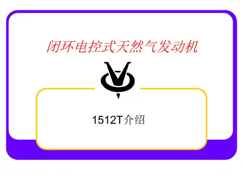 天然气发动机培训资料