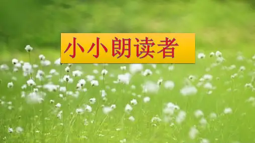 《语文园地八： 和大人一起读：三只白鹤》PPT课件人教部编版优质课(共9张PPT)