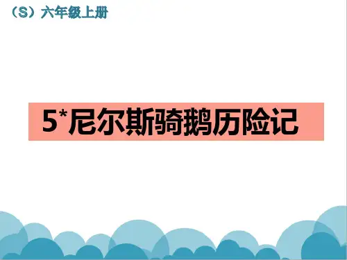 六年级上册语文课件-课文5 尼尔斯骑鹅历险记｜语文S版 (共18张PPT)