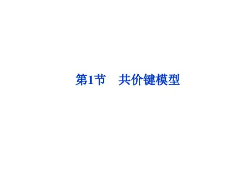 共价键模型(共45张PPT)