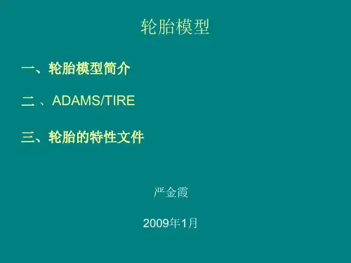 轮胎模型 PPT课件