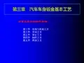 3第三章 汽车车身钣金基本工艺