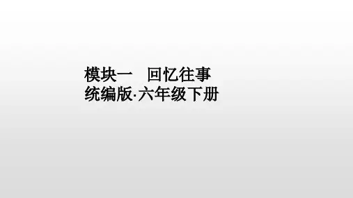 最新部编版六年级下册语文《活动四 如何制作成长纪念册第二课时》精品教学课件