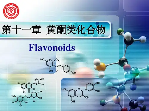 天然药物化学---黄酮类化合物(药大版)ppt课件