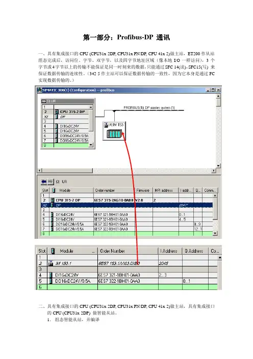Profibus 通讯