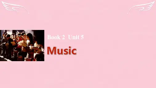 2021高考英语一轮复习Unit5Music课件新人教版必修2
