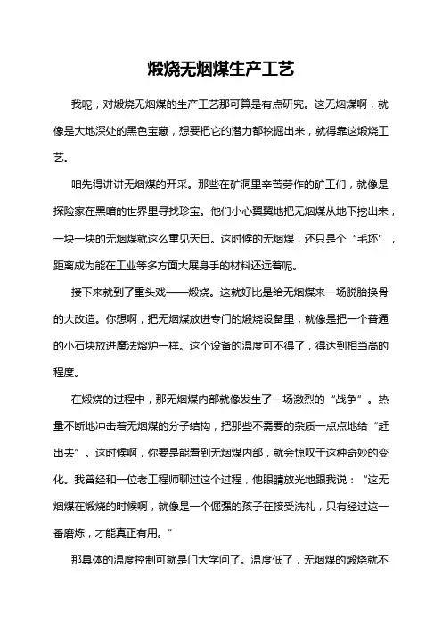 煅烧无烟煤生产工艺
