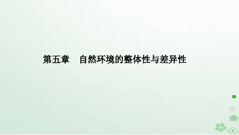 新教材2023高中地理第五章自然环境的整体性与差异性第一节自然环境的整体性课件新人教版选择性必修1