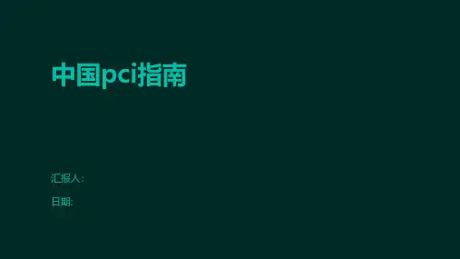 中国pci指南