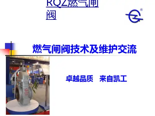 燃气闸阀介绍