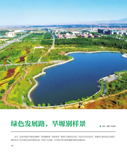 绿色发展路，旱塬别样景
