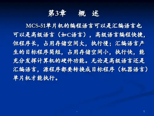 第3章-汇编程序设计PPT课件