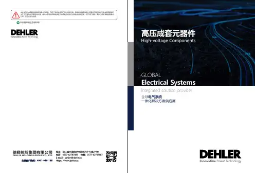德勒控股 电缆分支箱安装、使用与维护手册说明书