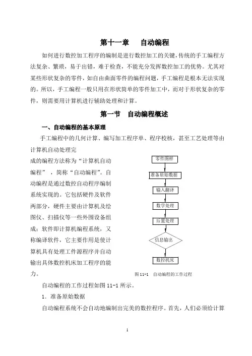 第十一章_MasterCAM自动编程与数据传输