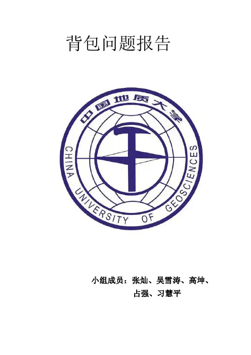 背包问题(1)