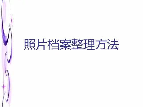照片归档