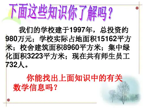 人教版数学四年级上册《大数的认识》PPT课件3培训讲学