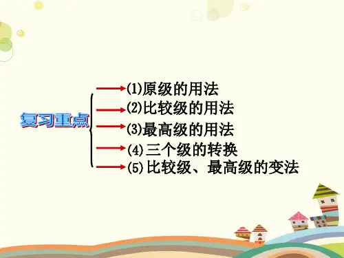 初中英语人教新目标九年级全一册Grammar最终版形容词与副词课件