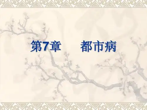 第7章 都市病