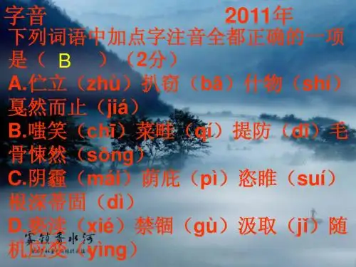2011-2013临沂中考语文分析