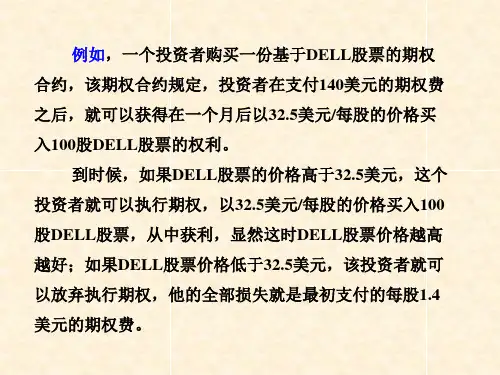 欧式期权定价课件