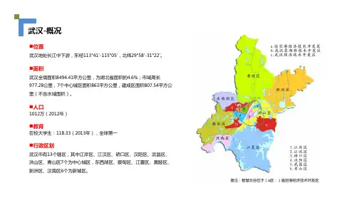 武汉区位分析介绍东西湖定位