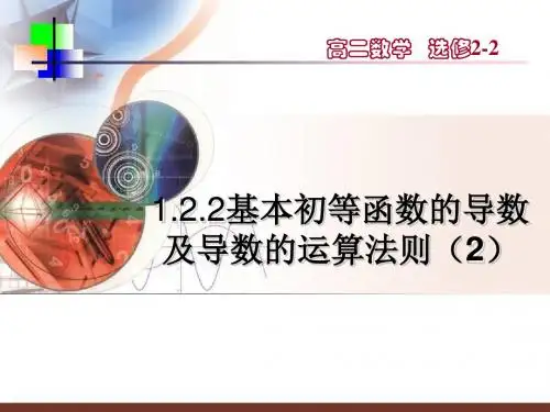 1.2.2导数运算法则2