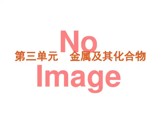 高考化学一轮复习 第6讲 钠及其化合物精品课件 新人教