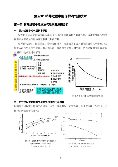 第五章 钻井过程中的保护油气层技术