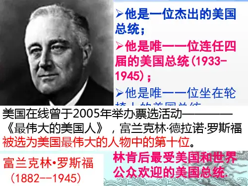 岳麓书社版高中历史必修二3.15《大萧条与罗斯福新政》课件(共23页)