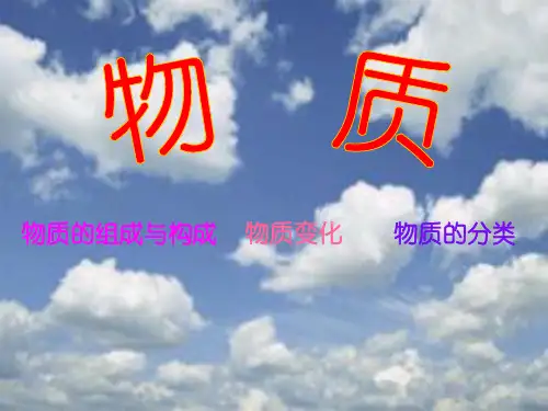 物质的组成结构和分类复习ppt课件